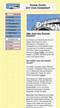 Mobile Screenshot of duessel-ducks.de
